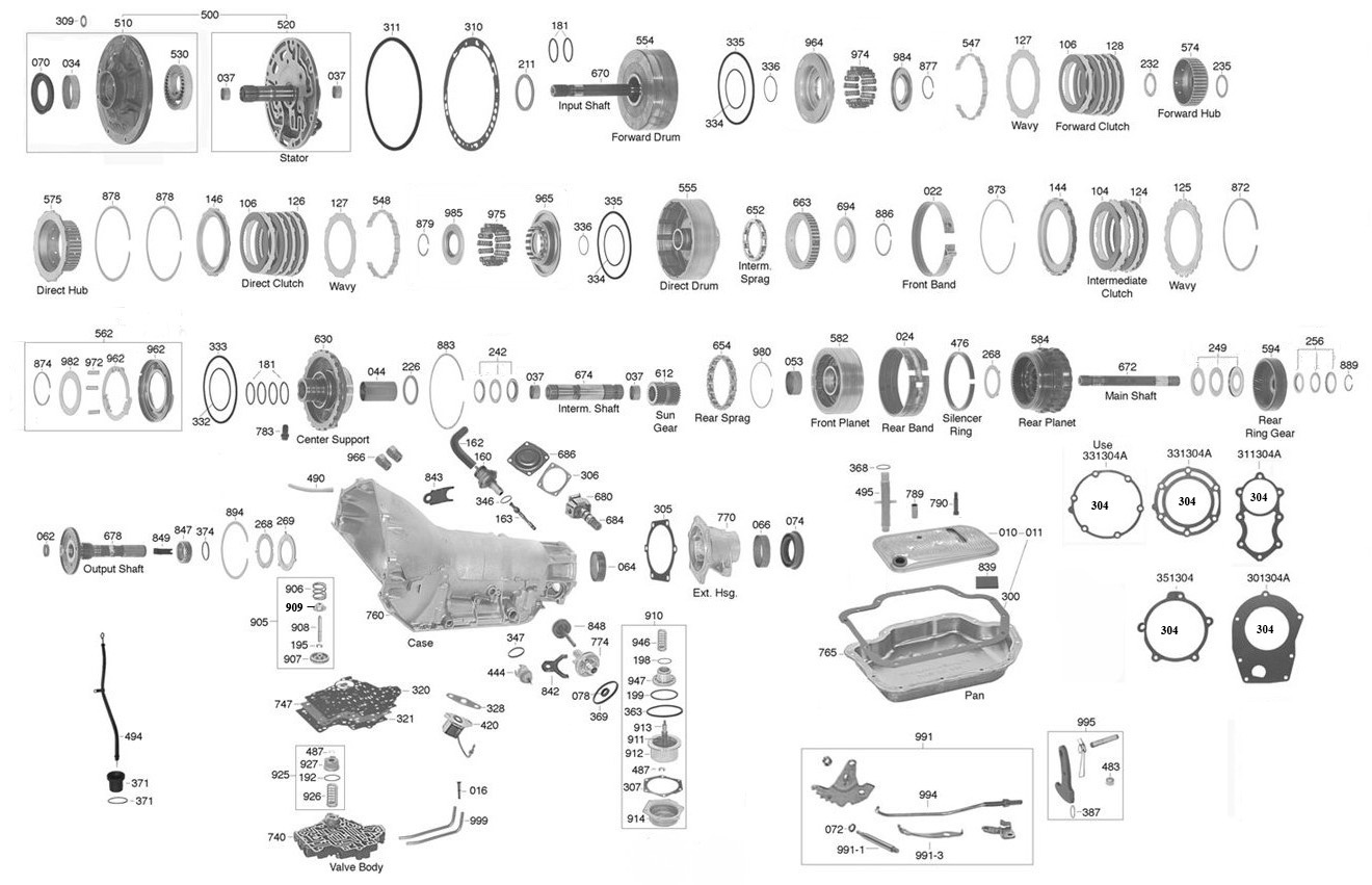 35 4l80e Transmission Parts Diagram - Wiring Diagram Database